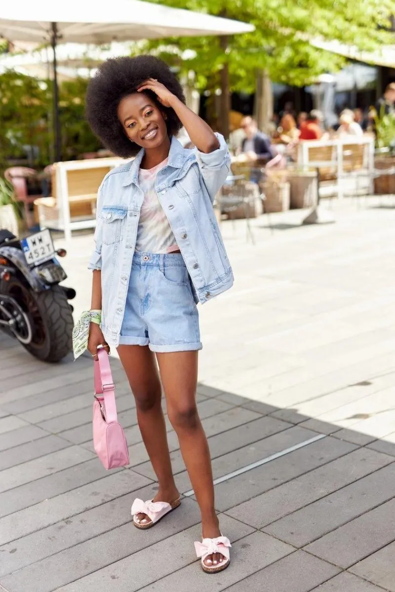 Hot Boto Klapki Na Korkowej Podeszwie Pudrowy Róż Wendy