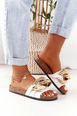 Klapki Korkowe|Klapki Damskie Klasyczne><noscript><img width=