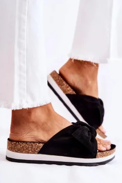 Klapki Na Platformie|Klapki Damskie Klasyczne>Boto Klapki Na Platformie Czarne So Comfy