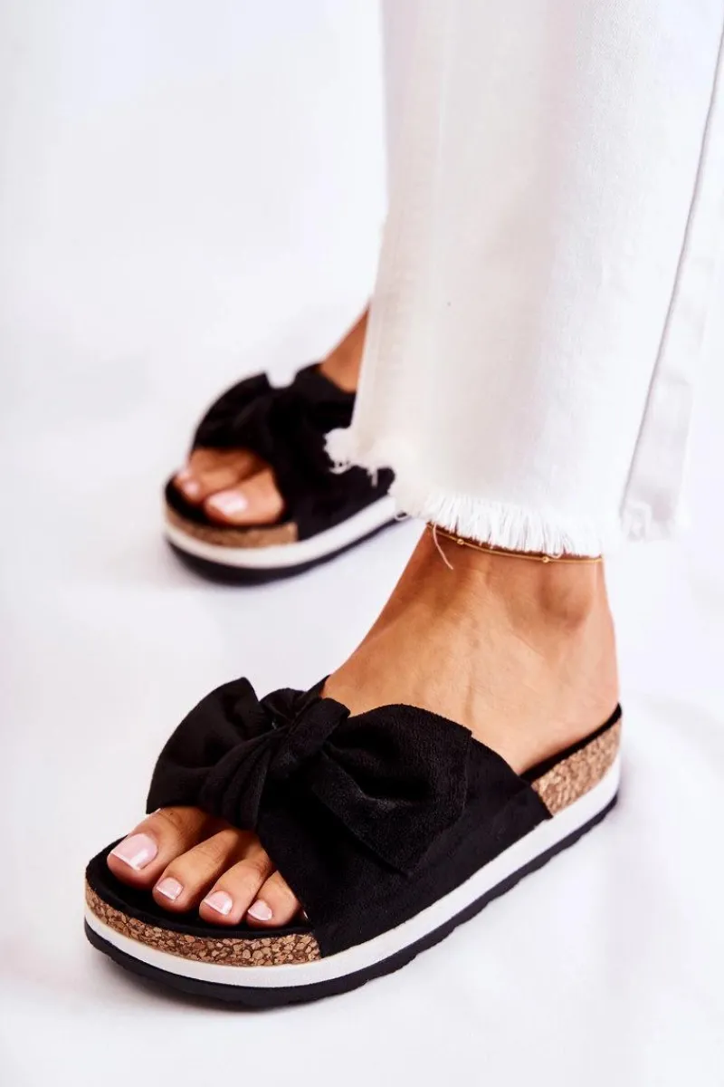 Klapki Na Platformie|Klapki Damskie Klasyczne>Boto Klapki Na Platformie Czarne So Comfy