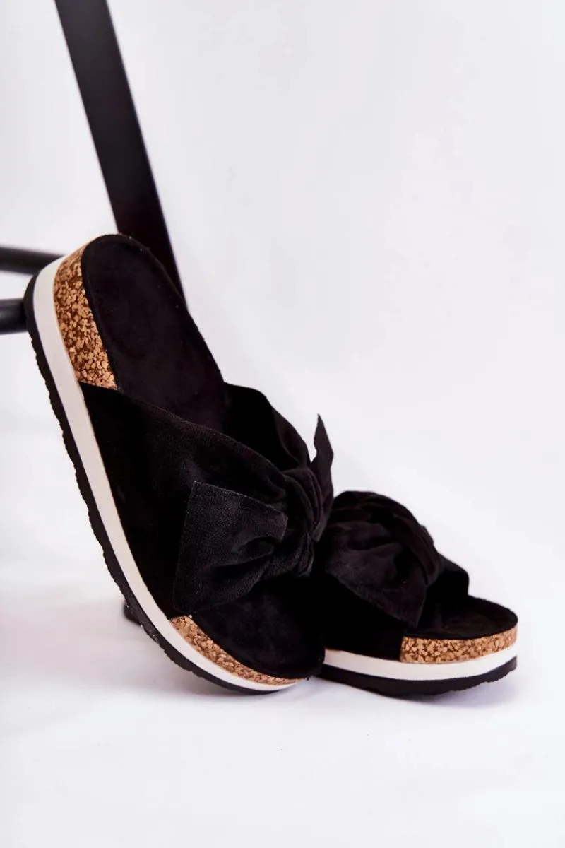 Klapki Na Platformie|Klapki Damskie Klasyczne>Boto Klapki Na Platformie Czarne So Comfy