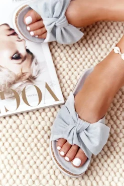 Discount Klapki Na Platformie Jasnoniebieskie So Comfy Damskie Klapki Na Platformie|Klapki Damskie Klasyczne