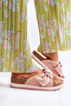 Klapki Na Platformie|Klapki Damskie Klasyczne>Boto Klapki Na Platformie Różowe So Comfy