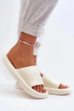 Discount Klapki Piankowe Damskie Lekkie Jasnobeżowe Fenicva Damskie Klapki Basenowe|Klapki Damskie Klasyczne