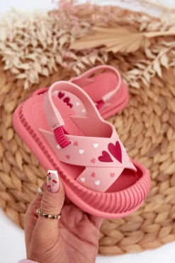 New Ipanema Klapki Sandałki Dziecięce 83525 Cute Baby Różowe