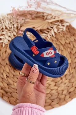 Dziewczęce|Dziewczęce>Ipanema Klapki Sandałki Dziecięce 83525 Cute Baby Granatowe Niebieski