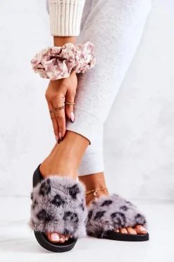 Klapki Z Futerkiem|Klapki Damskie Klasyczne><noscript><img width=