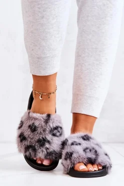 Klapki Z Futerkiem|Klapki Damskie Klasyczne><noscript><img width=