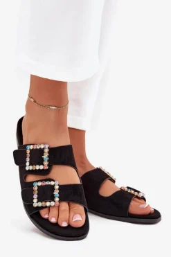 Klapki Damskie Klasyczne><noscript><img width=