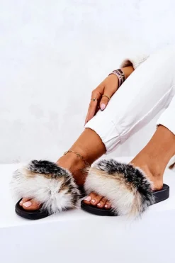 Klapki Z Futerkiem|Klapki Damskie Klasyczne><noscript><img width=