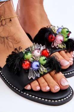 Klapki Damskie Klasyczne><noscript><img width=