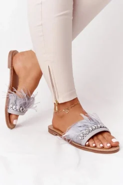 Klapki Damskie Klasyczne><noscript><img width=