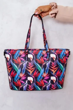 Hot Nobo Klasyczna Duża Torebka M1330-CM20 Multi-Czarna