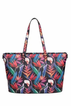 Hot Nobo Klasyczna Duża Torebka M1330-CM20 Multi-Czarna