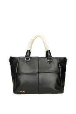 Best Nobo Klasyczna Duża Torebka Shopperka M1000-C020 Czarna