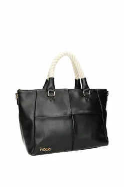 Best Nobo Klasyczna Duża Torebka Shopperka M1000-C020 Czarna