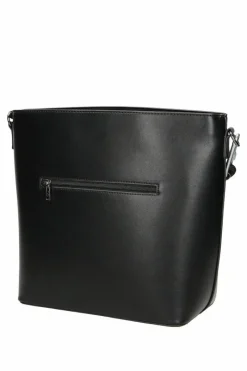 Discount Klasyczna Skórzana Torebka M1280-C020 Czarna Torebki Nobo|Torebki Klasyczne