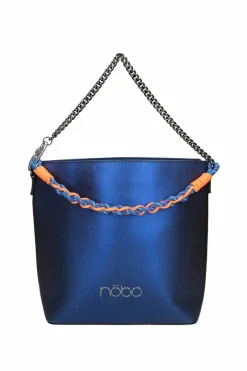 Torebki Nobo|Torebki Klasyczne>Nobo Klasyczna Skórzana Torebka M1280-C012 Granatowe