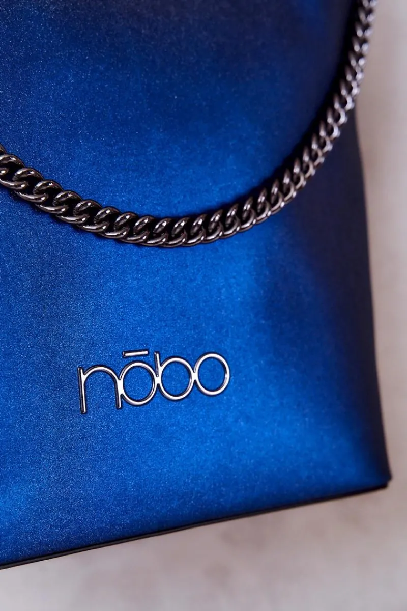 Torebki Nobo|Torebki Klasyczne>Nobo Klasyczna Skórzana Torebka M1280-C012 Granatowe