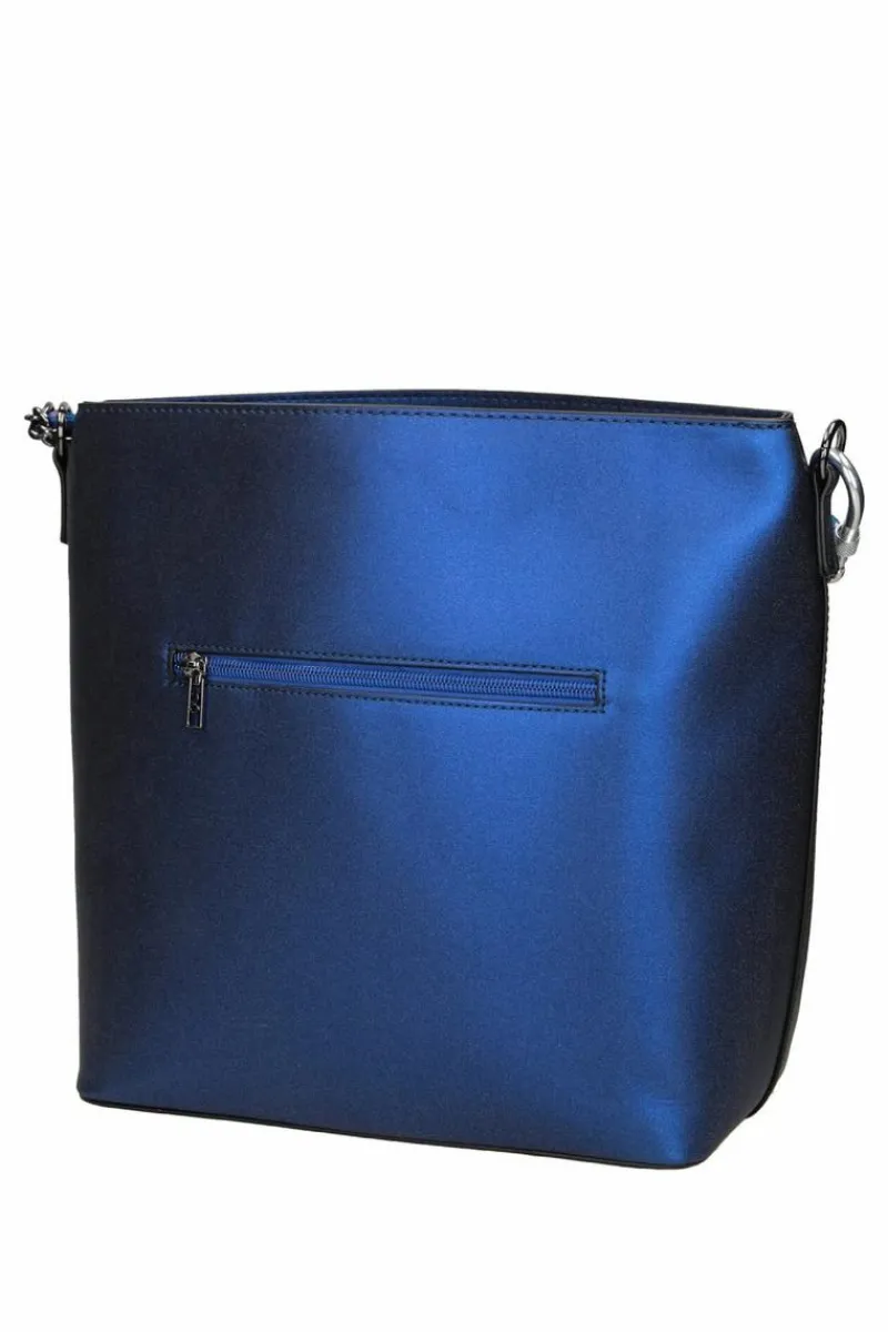 Torebki Nobo|Torebki Klasyczne>Nobo Klasyczna Skórzana Torebka M1280-C012 Granatowe