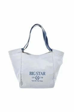 Klasyczna Torba Big Star NN574057 Biała Torby Sportowe|Torebki Klasyczne