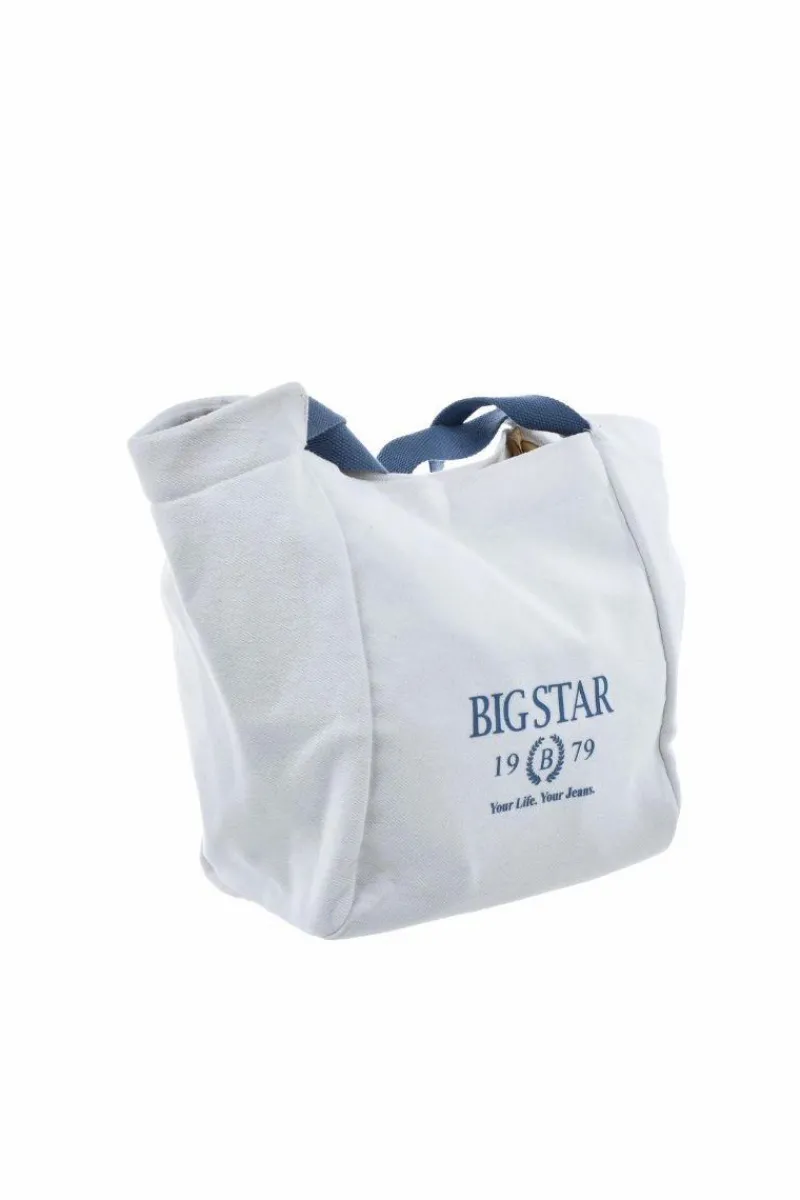 Klasyczna Torba Big Star NN574057 Biała Torby Sportowe|Torebki Klasyczne