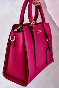 Torebki Nobo|Torebki Klasyczne></noscript>Nobo Klasyczna Torebka M0320-C004 Fuksja