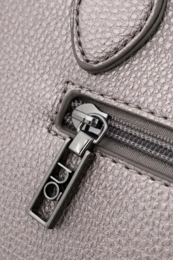 New Nobo Klasyczna Torebka Shopperka N1530-C025 Srebrna