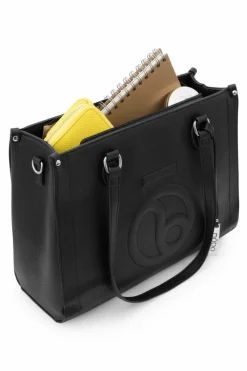 Sale Klasyczna Torebka Shopperka N1530-C020 Czarna Torebki Nobo|Torebki Klasyczne