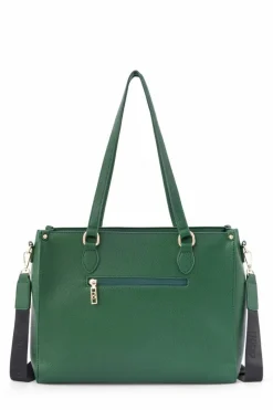 Torebki Nobo|Torebki Klasyczne>Nobo Klasyczna Torebka Shopperka N1530-C008 Zielona