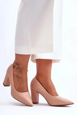 Czółenka Na Słupku|Czółenka Klasyczne><noscript><img width=