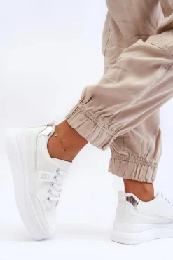 Clearance Klasyczne Damskie Buty Sportowe Białe Ronesha Damskie Buty Sportowe Na Platformie|Sneakersy Damskie