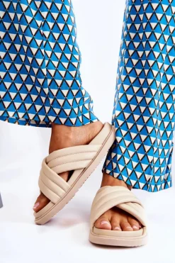 Klapki Damskie Klasyczne><noscript><img width=