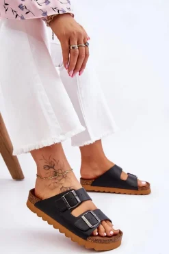 Klapki Damskie Big Star|Klapki Damskie Klasyczne><noscript><img width=