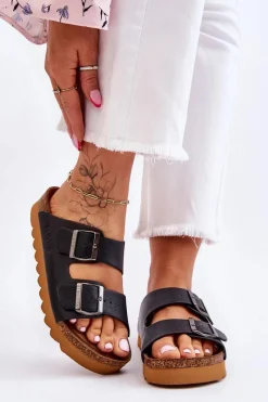 Klapki Damskie Big Star|Klapki Damskie Klasyczne><noscript><img width=