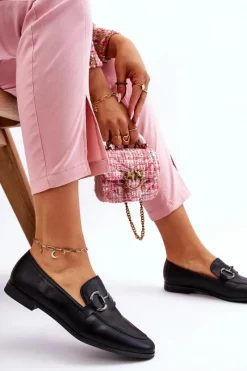 Mokasyny Damskie Skórzane><noscript><img width=