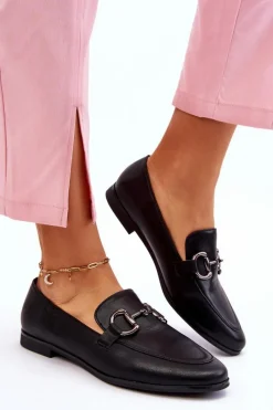 Mokasyny Damskie Skórzane><noscript><img width=