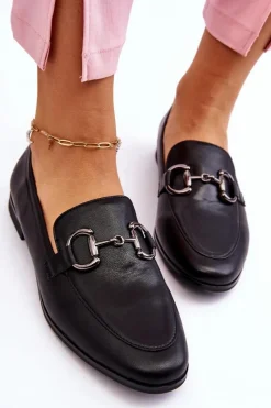 Mokasyny Damskie Skórzane><noscript><img width=