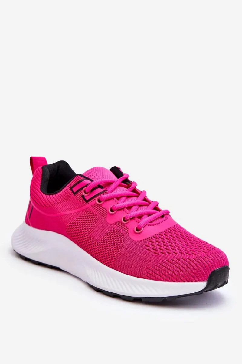 Discount Klasyczne Damskie Sportowe Buty Sznurowane Fuksja Darla Damskie Buty Sportowe Na Platformie|Sneakersy Damskie