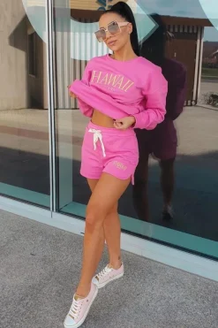 Hot Big Star Shoes Klasyczne Damskie Trampki BIG STAR HH274455 Różowe