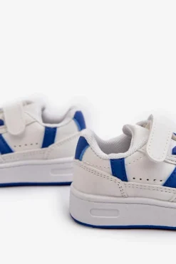 Clearance Boto Klasyczne Dziecięce Buty Sportowe Biało-Niebieskie Marlin