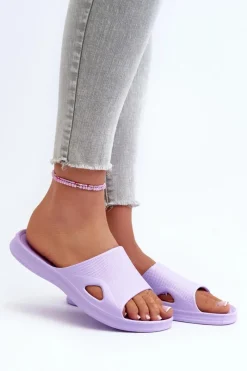 Klapki Damskie Klasyczne>Boto Klasyczne Klapki Damskie Fioletowe Juniria Fioletowy