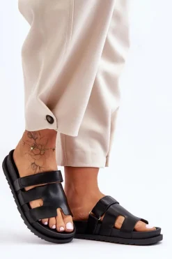 Klapki Na Platformie|Klapki Damskie Klasyczne><noscript><img width=