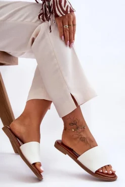 Klapki Damskie Klasyczne><noscript><img width=