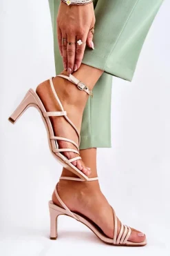 Sandały Na Obcasie><noscript><img width=