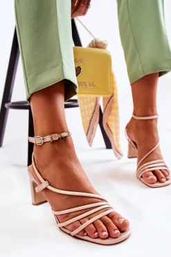 Sandały Na Obcasie><noscript><img width=