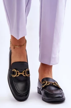 Loafersy Damskie|Mokasyny Damskie Skórzane><noscript><img width=