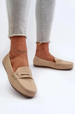Loafersy Damskie|Mokasyny Damskie Zamszowe><noscript><img width=