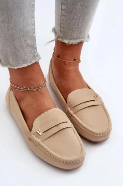 Loafersy Damskie|Mokasyny Damskie Zamszowe><noscript><img width=