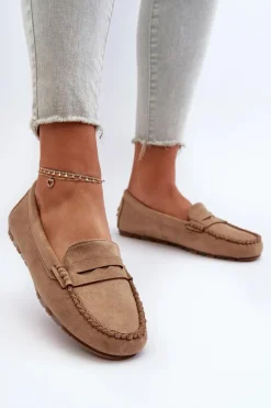 Loafersy Damskie|Mokasyny Damskie Zamszowe><noscript><img width=